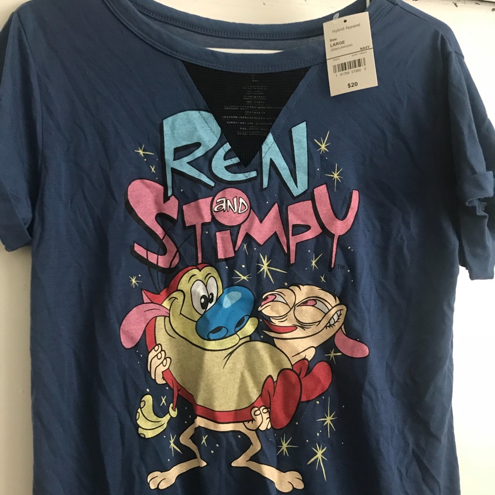 NEW REN AND STIMPY SHIRT (RARE)